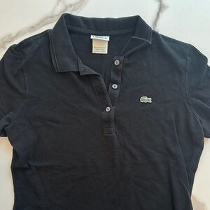 Lacoste Dark Polo with Logo